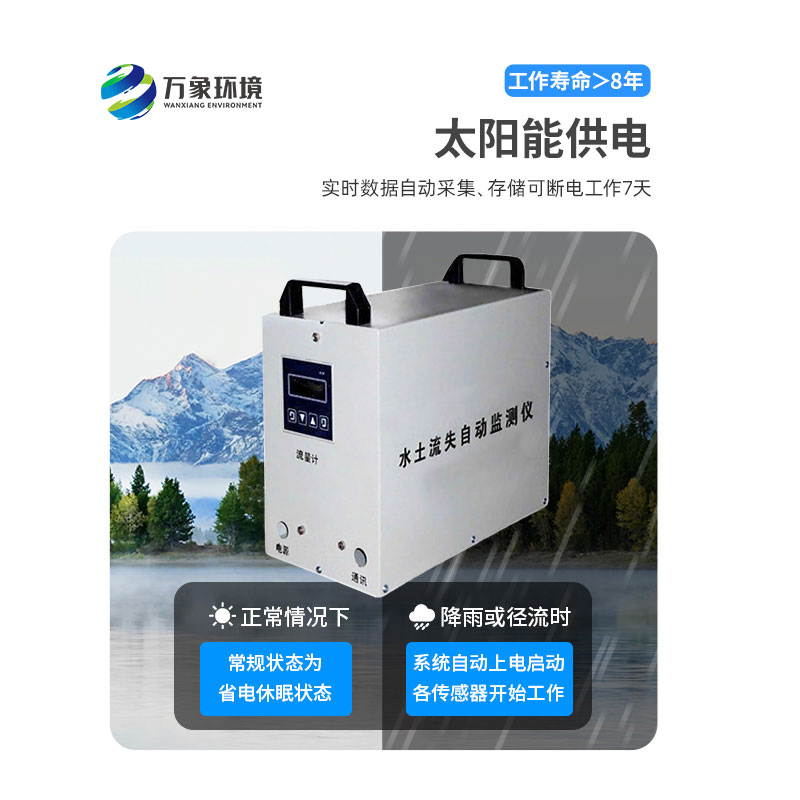 徑流場(chǎng)水土流失自動(dòng)監(jiān)測(cè)系統(tǒng)：智能預(yù)警，防患于未然